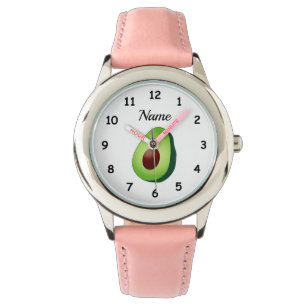 Pulsera El reloj del chica de encargo con el aguacate