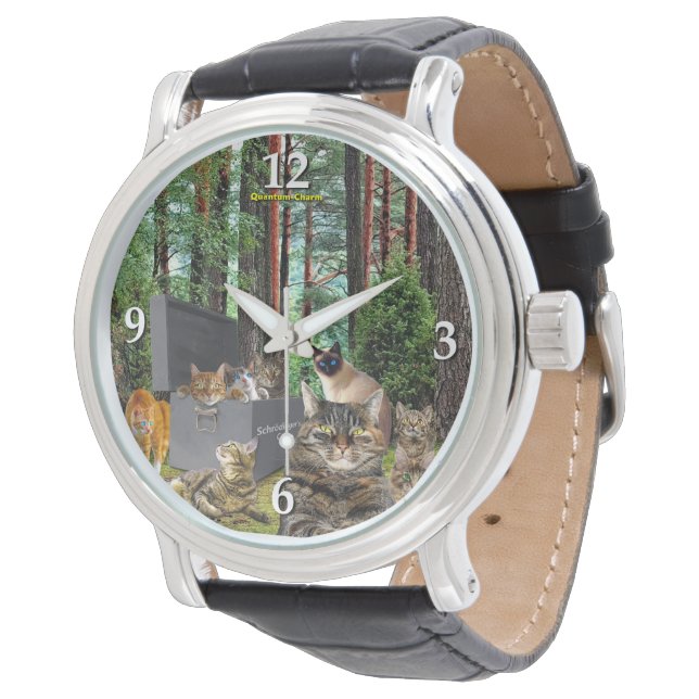 Pulsera El reloj del gato de Schrodinger (Angular)
