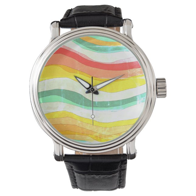 Pulsera El reloj retro anticuado de los años 70 (Anverso)