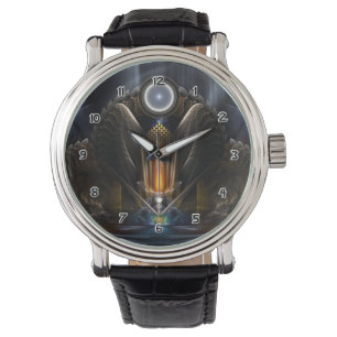 Pulsera El Templo De La Orb De Karinos Reloj De Escritura