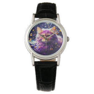 Pulsera Elegante reloj de gatos para los amantes del gato