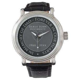 Pulsera En Memoria - Reloj en Memoria de Papá