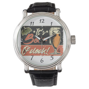 Pulsera Es el reloj de los hombres de Beer O'clock