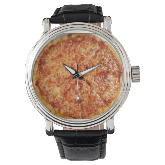 Pulsera ¡Es un reloj de pizza! (Anverso)