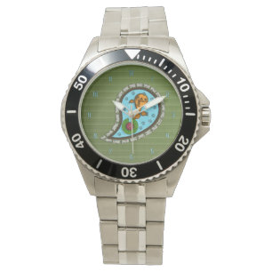 Pulsera Escala el reloj de peces de colores