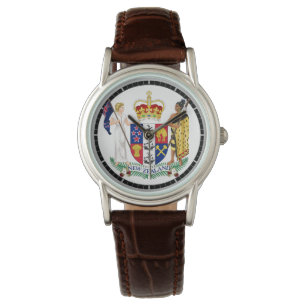 Pulsera Escudo de armas de Nueva Zelanda en un reloj de se