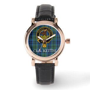 Pulsera Escudo de Keith del clan y reloj antiguo del