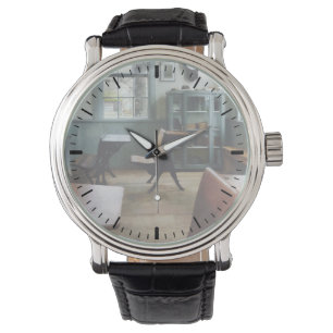 Pulsera Escuela De Una Habitación Con Reloj