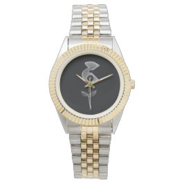 Pulsera estilo de diseño de arte femenino con reloj