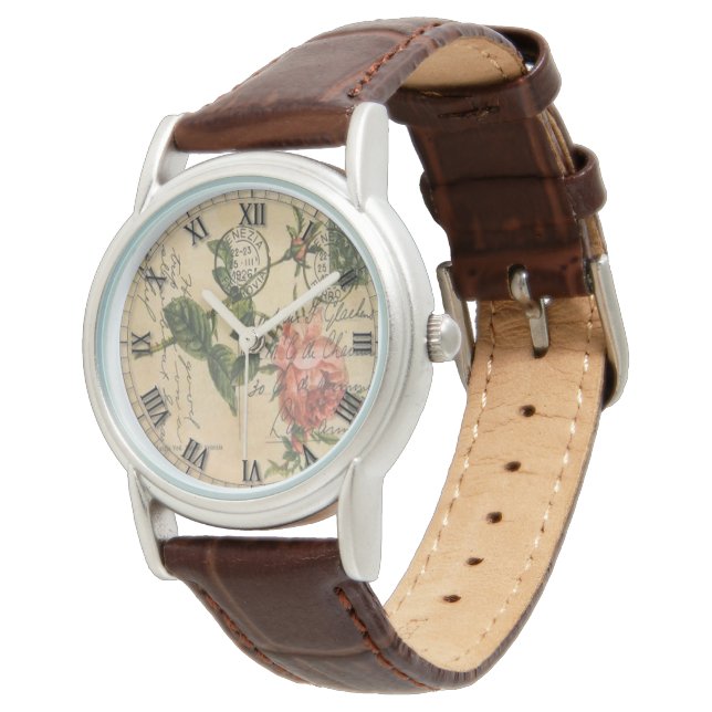 Pulsera Estilo: Reloj de esmalte blanco Diamante de imitac (Angular)