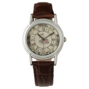 Pulsera Estilo: Reloj de esmalte blanco Diamante de imitac
