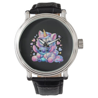 Pulsera estilo reloj de unicornio