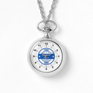 Pulsera ¡FÁCIL! Reloj de collar de plata - Personalizado