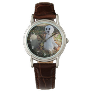 Pulsera Fantasma en el reloj de cementerio