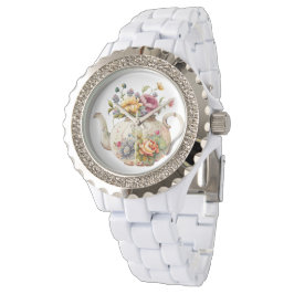 Pulsera Flores de primavera bonito Elegante reloj de teter