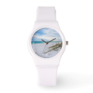 Pulsera Garros Marinos Y Playa De Arena Blanca Reloj Moral