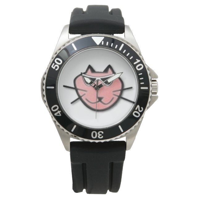 Pulsera ¡Gato de Guay, reloj de hombres a la venta! (Anverso)