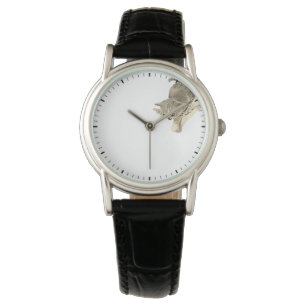 Pulsera Gato gatito tratando de tocar las manos del reloj