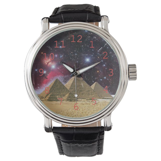 Pulsera Giza Pyramids El reloj del cinturón de Orion (Anverso)