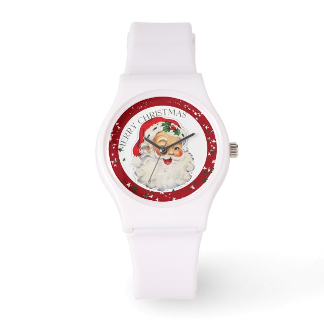 Pulsera Gracioso Santa 2 ~ Reloj de muñecas (Anverso)