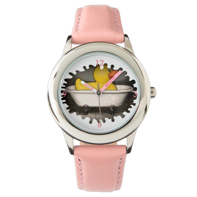 Pulsera Gran reloj de pato de caucho (Anverso)