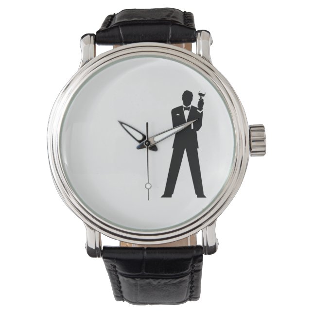 Pulsera Groom, Groomsman o el mejor reloj de hombres (Anverso)