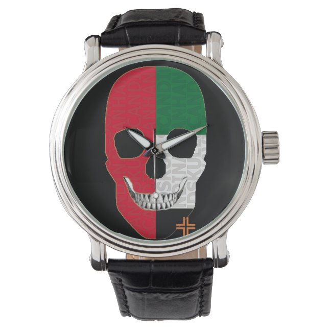 Pulsera HANDSKULL de los Emiratos Árabes Unidos reloj de c (Anverso)