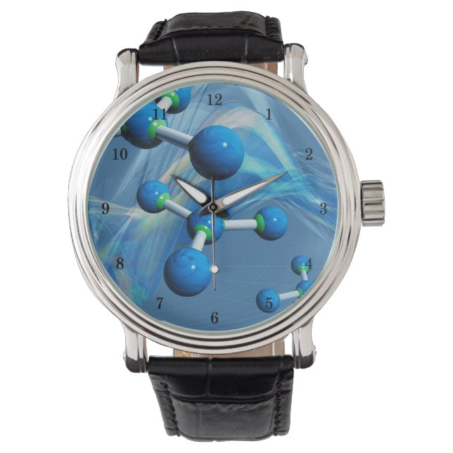 Pulsera Hermoso Reloj de Escritura Química (Anverso)