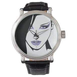 Pulsera Hermoso reloj de silueta