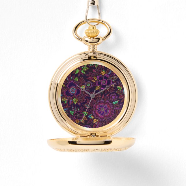 Pulsera HESTIA: Hogar de Medianoche - Reloj de Bolsillo (Anverso)