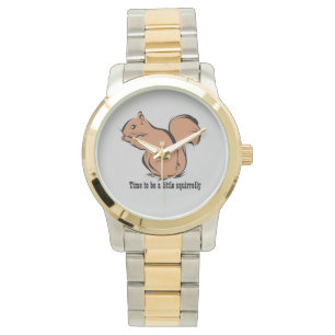 Pulsera Hora de ser un pequeño reloj de Squirrely