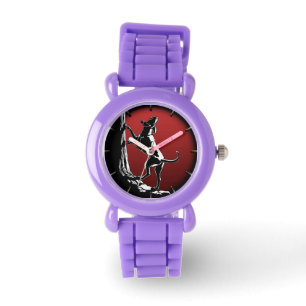 Pulsera Hound Dog Watch Elegante Perro Lover reloj de puls