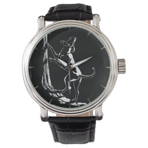 Pulsera Hound Dog Watch Elegante Perro Lover reloj de puls