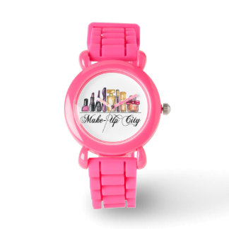 Pulsera Ilustracion de moda acuarela Reloj de pared acríli