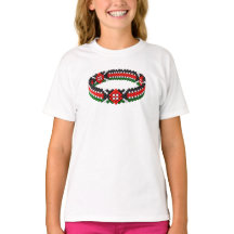 Pulsera keniana Camiseta para niños | Abalorios af