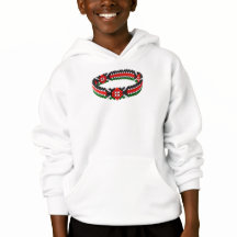 Pulsera keniana Sudadera con capucha para niños