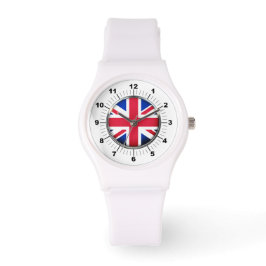 Pulsera La bandera de las mujeres en el Reino Unido: reloj