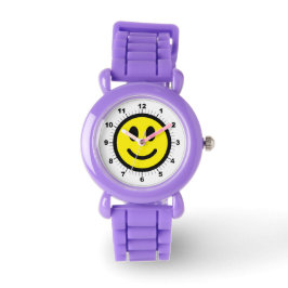 Pulsera La cara feliz del niño el reloj de la correa del P