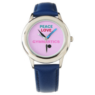 Pulsera La gimnasia del amor de la paz embroma el reloj