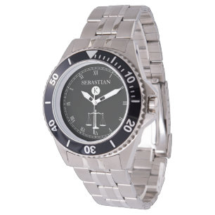 Pulsera La justicia escala el reloj profesional de la ley