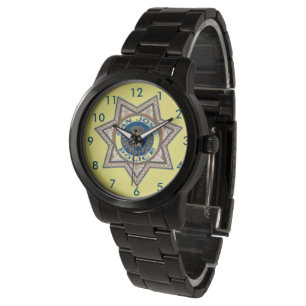 Pulsera La policía de San Jose Badge el reloj