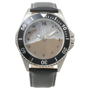 Pulsera Lavabo de color blanco en el reloj de playa