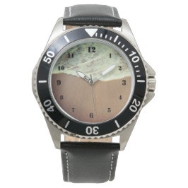 Pulsera Lavabo de color blanco en el reloj de playa