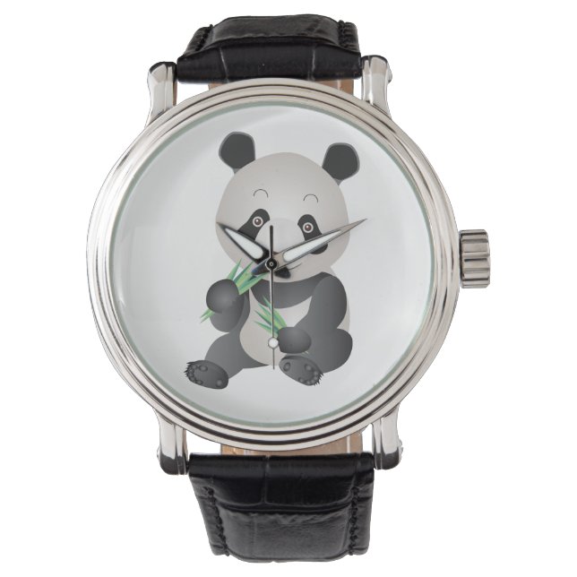 Pulsera lindo reloj de panda (Anverso)