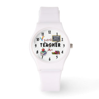 Pulsera Los Maestros Lo Hacen Con El Reloj De Clase