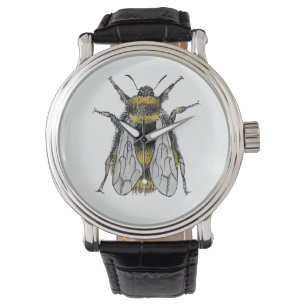 Pulsera Manosee el reloj del artista de Acuarela de la