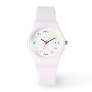 Pulsera ¡Me encantan las matemáticas! reloj deportivo de