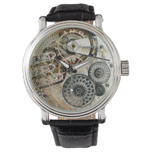 Pulsera Mecanismo de reloj antiguo