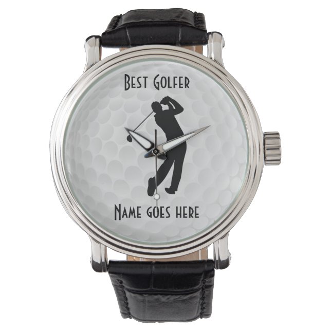 Pulsera Mejor reloj de golf. Se puede personalizar (Anverso)