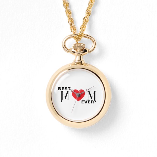 Pulsera Mejor reloj MOM de todos los tiempos - Regalo de r (Anverso)